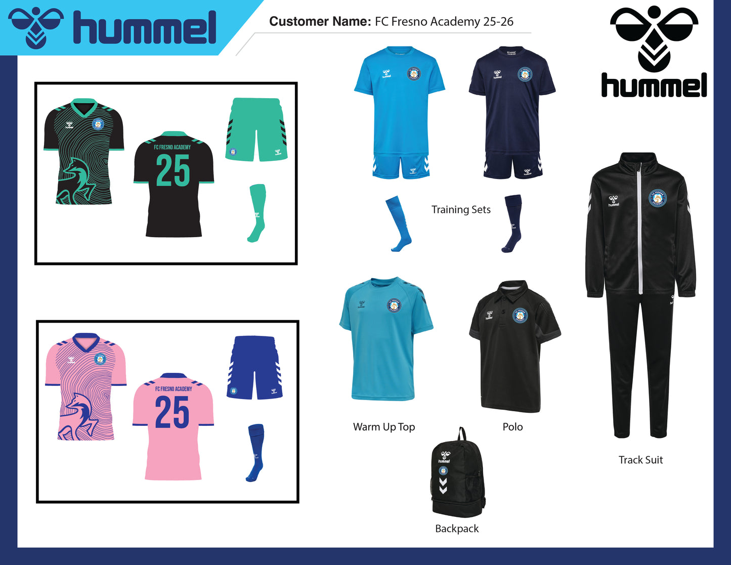 FC Fresno Academy Full Package Kit 25-26